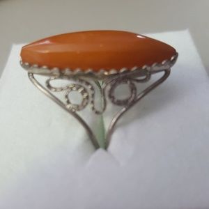 Russian amber ring